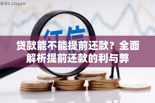 溪口贷款能不能提前还款？全面解析提前还款的利与弊