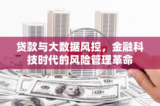 溪口贷款与大数据风控，金融科技时代的风险管理革命