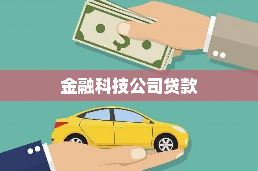溪口金融科技公司贷款