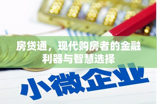 溪口房贷通，现代购房者的金融利器与智慧选择