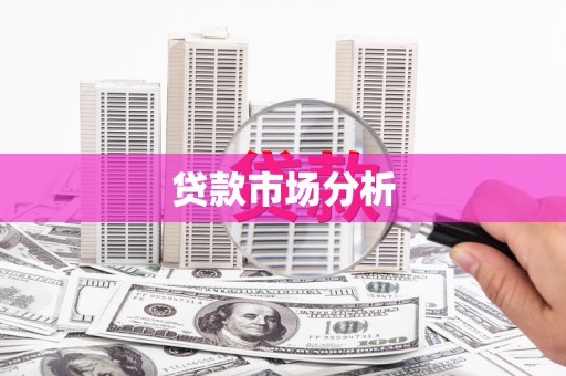 溪口贷款市场分析