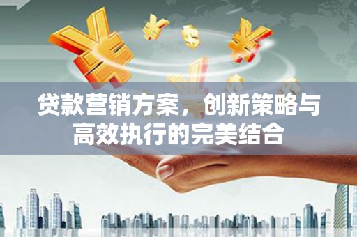 溪口贷款营销方案，创新策略与高效执行的完美结合