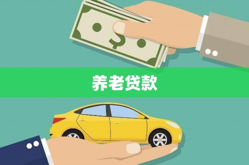 溪口养老贷款