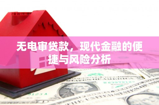 溪口无电审贷款，现代金融的便捷与风险分析