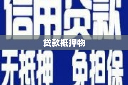 溪口贷款抵押物
