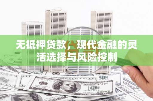 溪口无抵押贷款，现代金融的灵活选择与风险控制