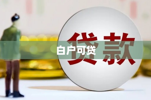 溪口白户可贷