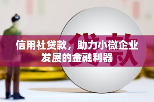 溪口信用社贷款，助力小微企业发展的金融利器