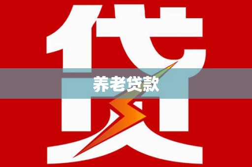溪口养老贷款