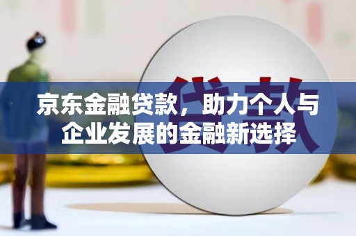 溪口京东金融贷款，助力个人与企业发展的金融新选择
