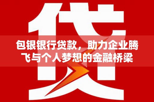 溪口包银银行贷款，助力企业腾飞与个人梦想的金融桥梁