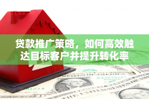 溪口贷款推广策略，如何高效触达目标客户并提升转化率