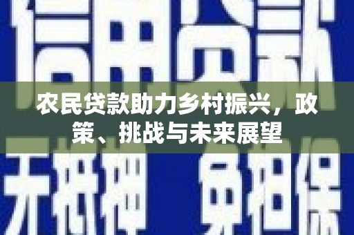 溪口农民贷款助力乡村振兴，政策、挑战与未来展望