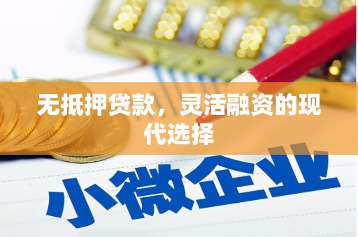 溪口无抵押贷款，灵活融资的现代选择