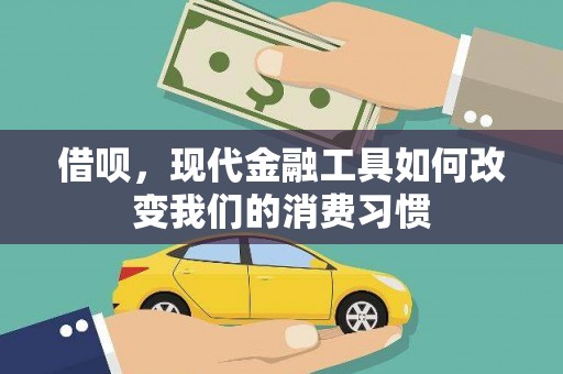 溪口借呗，现代金融工具如何改变我们的消费习惯