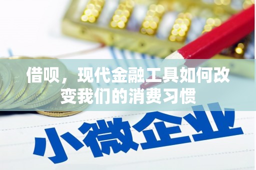 溪口借呗，现代金融工具如何改变我们的消费习惯