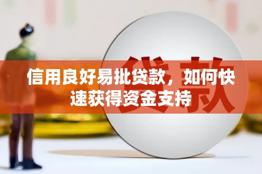 溪口信用良好易批贷款，如何快速获得资金支持