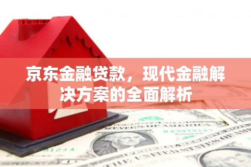 溪口京东金融贷款，现代金融解决方案的全面解析
