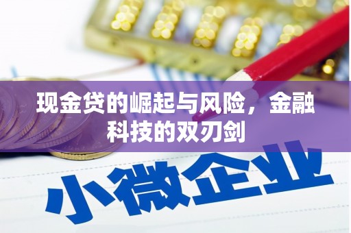 溪口现金贷的崛起与风险，金融科技的双刃剑