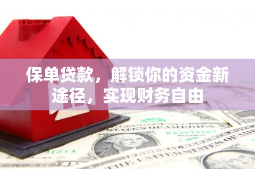 溪口保单贷款，解锁你的资金新途径，实现财务自由
