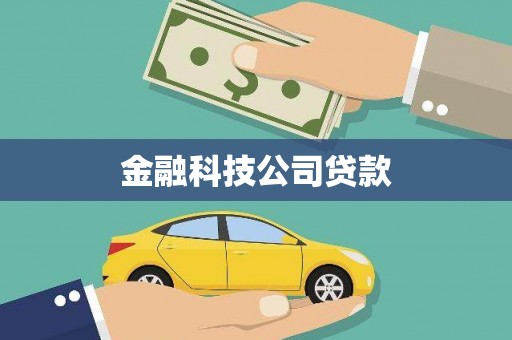溪口金融科技公司贷款