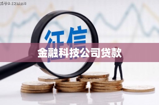 溪口金融科技公司贷款
