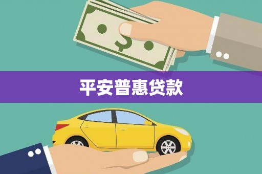 溪口平安普惠贷款