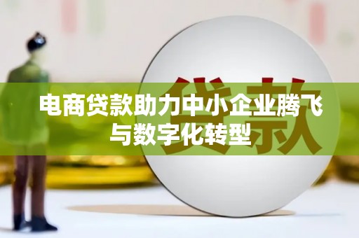 溪口电商贷款助力中小企业腾飞与数字化转型