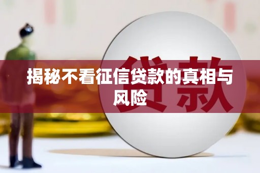 溪口揭秘不看征信贷款的真相与风险