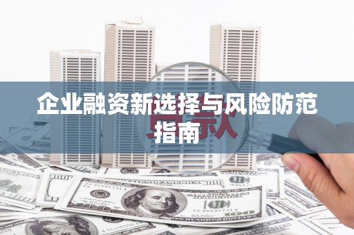溪口企业融资新选择与风险防范指南